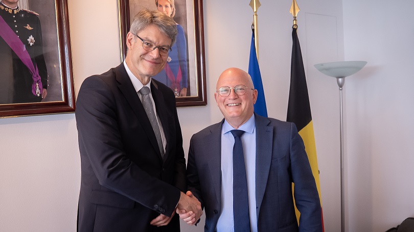 Bundesminister Patrick Schnieder beim Verkehrsministerrat in Luxemburg Bundesminister Patrick Schnieder beim Verkehrsministerrat in Luxemburg