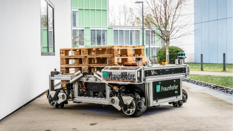 Open-Hardware-Plattform „O³Dyn“ – Autonomous Mobil Robot für den Indoor-Outdoor-Palettentransport Open-Hardware-Plattform „O³Dyn“ – Autonomous Mobil Robot für den Indoor-Outdoor-Palettentransport
