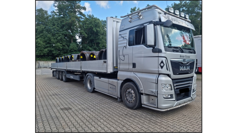 Versuchsfahrzeug CargoTrailSense Versuchsfahrzeug CargoTrailSense