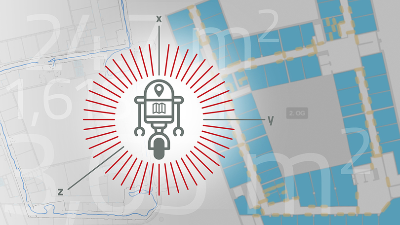 Projektillustration: indoorRobot Projektillustration: indoorRobot
