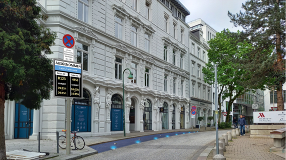 Zum Artikel Visualisierung Lieferzone ABC Straße