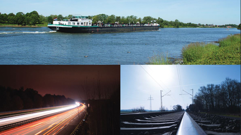 Verkehrsträger: Wasser, Straße, Schiene Verkehrsträger: Wasser, Straße, Schiene