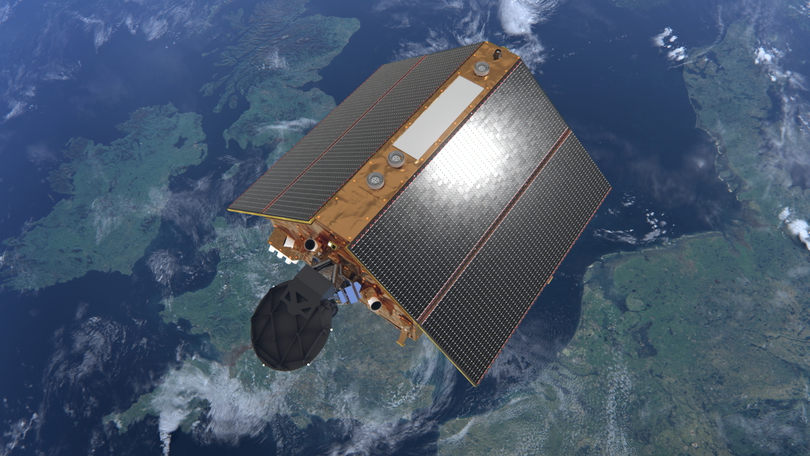Copernicus Sentinel überfliegt Großbritannien Copernicus Sentinel überfliegt Großbritannien