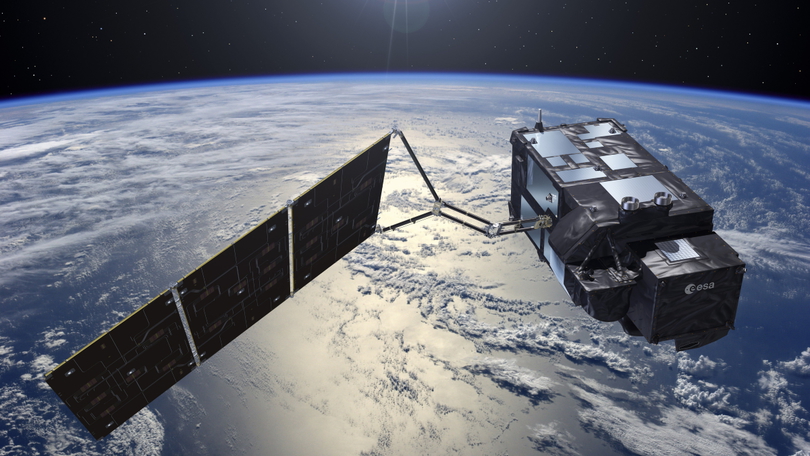 Copernicus Sentinel überfliegt die Erde Copernicus Sentinel überfliegt die Erde