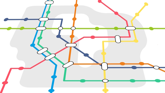 Liniennetzplan des ÖPNV Liniennetzplan des ÖPNV