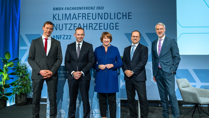 Volker Wissing bei der Fachkonferenz Nutzfahrzeuge 2022 Volker Wissing bei der Fachkonferenz Nutzfahrzeuge 2022