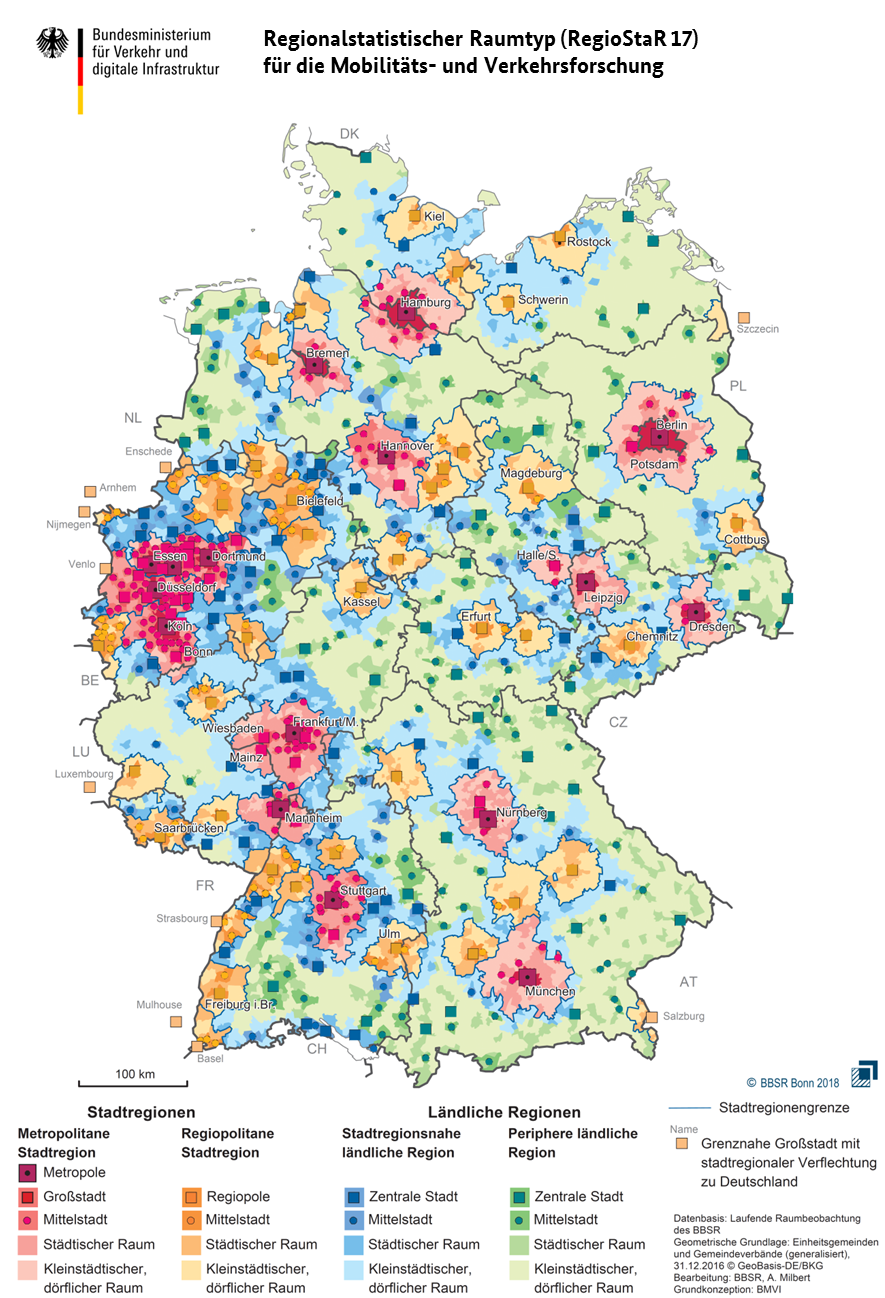 Regionalstatistische Raumtypologie Regionalstatistische Raumtypologie