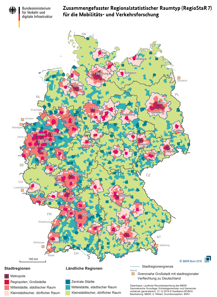 Regionalstatistische Raumtypologie Regionalstatistische Raumtypologie
