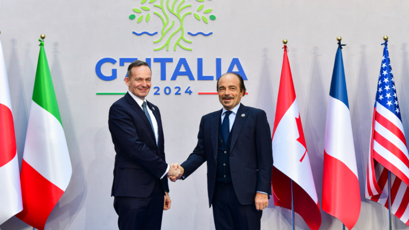 Volker Wissing beim G7 Treffen in Italien Volker Wissing beim G7 Treffen in Italien