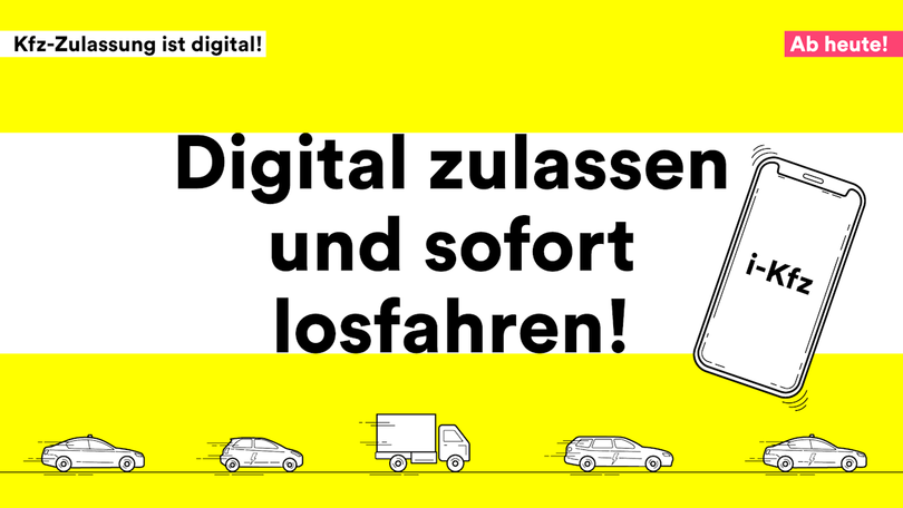 Banner für das I-Kfz Portal Banner für das I-Kfz Portal