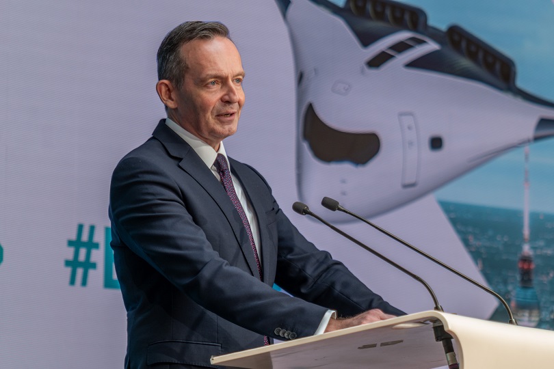 Bundesminister Volker Wissing auf der Internationalen Luft- und Raumfahrtausstellung (ILA) in Berlin Bundesminister Volker Wissing auf der Internationalen Luft- und Raumfahrtausstellung (ILA) in Berlin