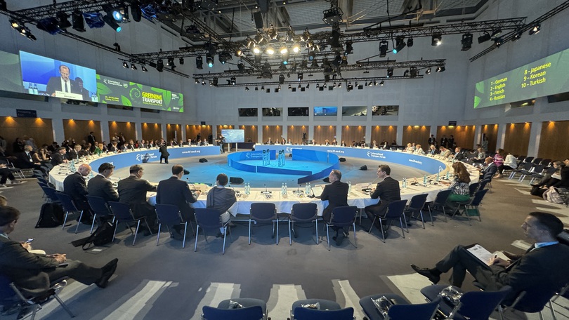 Special Ministerial Roundtable Ukraine auf dem ITF 2024 in Leipzig mit Volker Wissing Special Ministerial Roundtable Ukraine auf dem ITF 2024 in Leipzig mit Volker Wissing
