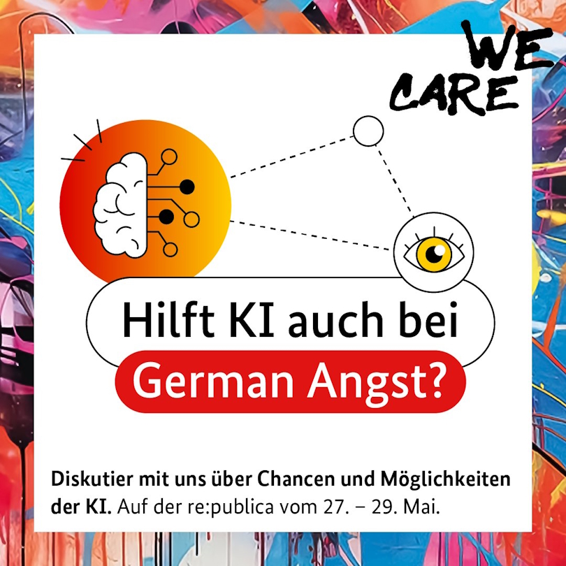 Schriftgrafik: Hilft KI auch bei German Angst? Schriftgrafik: Hilft KI auch bei German Angst?