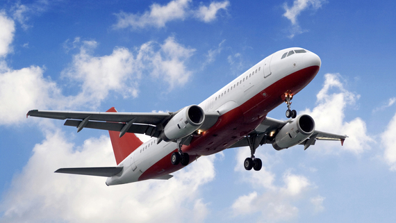 Flugzeug am Himmel Flugzeug am Himmel