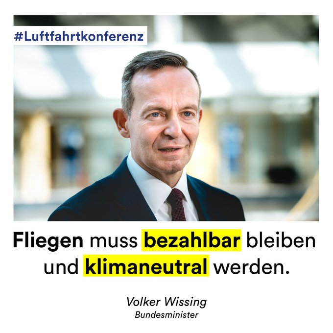 Volker Wissing auf der Nationalen Luftfahrtkonferenz 2023 Volker Wissing auf der Nationalen Luftfahrtkonferenz 2023