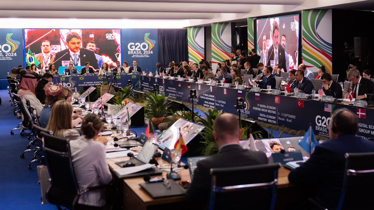 Ein Foto des G20 Treffens in Brasilien Ein Foto des G20 Treffens in Brasilien