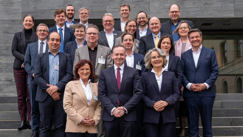 Gruppenbild mit Volker Wissing Gruppenbild mit Volker Wissing