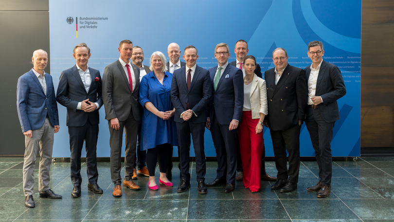 Gruppenbild mit Volker Wissing Gruppenbild mit Volker Wissing