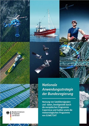 Coverbild der Publikation Nationale Anwendungsstrategie zu den Satellitenprogrammen Copernicus Coverbild der Publikation Nationale Anwendungsstrategie zu den Satellitenprogrammen Copernicus