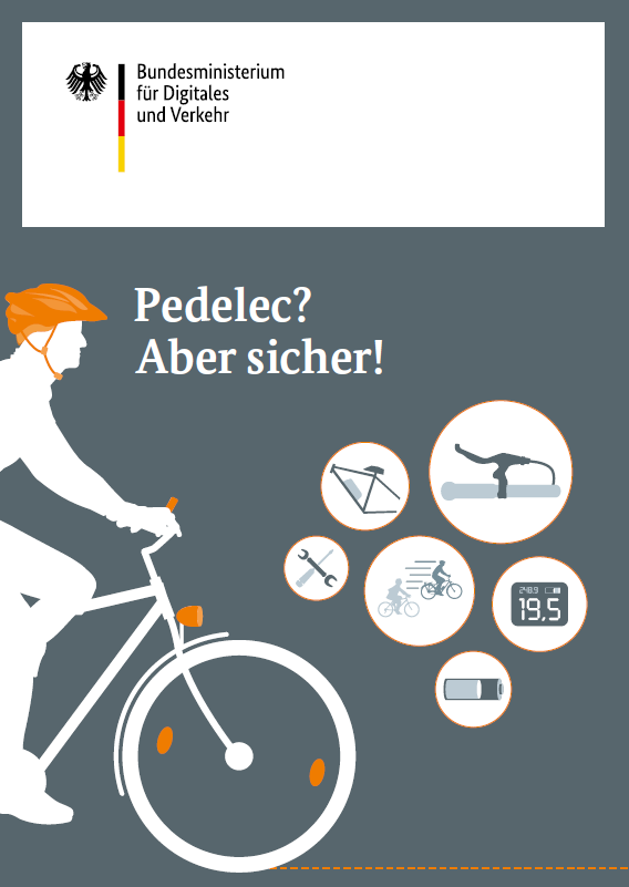 Link öffnet Einzelsicht der Publikation Pedelec? Aber sicher! (Cover)