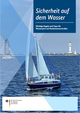 Link öffnet Einzelsicht der Publikation Deckblatt der Broschüre „Sicherheit auf dem Wasser“