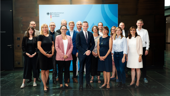 Gruppenfoto des Beirats Radverkehr Gruppenfoto des Beirats Radverkehr