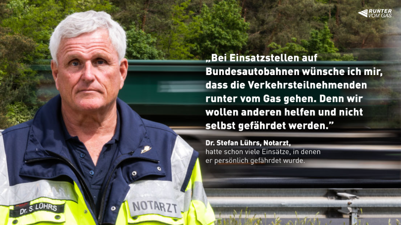 Rettungskräfte Einsatz - Runter vom Gas Rettungskräfte Einsatz - Runter vom Gas