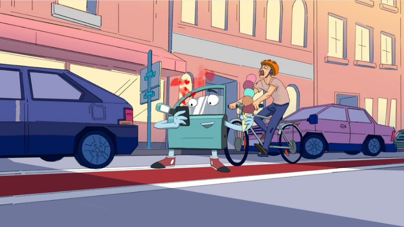 Comic "Dooring" Comic "Dooring"