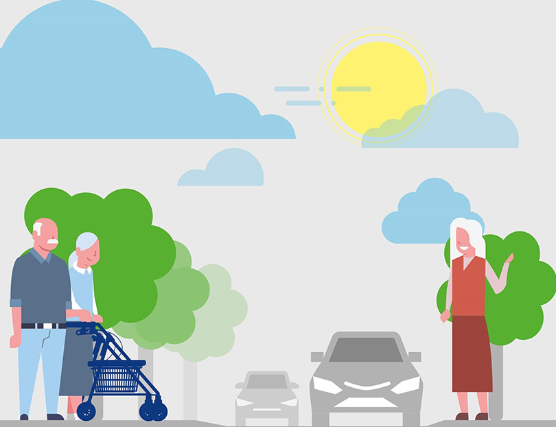 Sicher mobil mit dem Rollator Sicher mobil mit dem Rollator