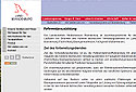 Screenshot der Webseite Screenshot der Webseite