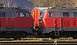 Zwei Diesellokomotiven © Wolf-Christian Strauss Zwei Diesellokomotiven © Wolf-Christian Strauss