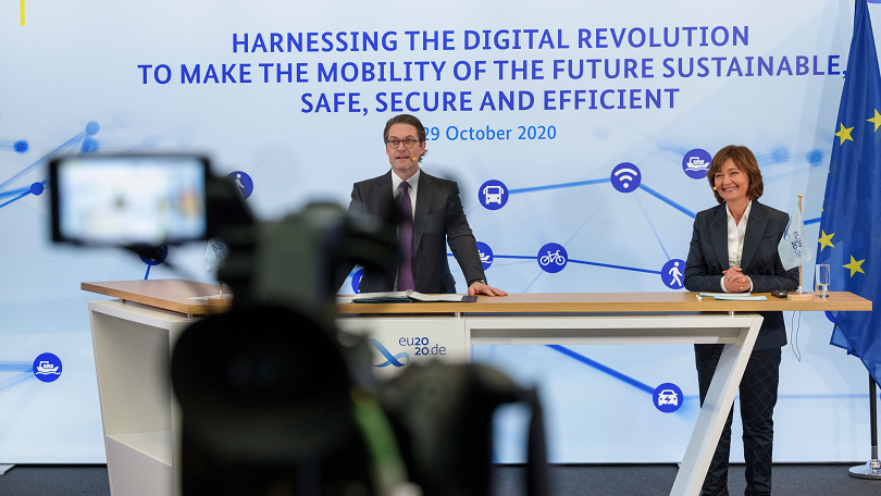 Informelles Verkehrsministertreffen am 29.10.2020 Informelles Verkehrsministertreffen am 29.10.2020