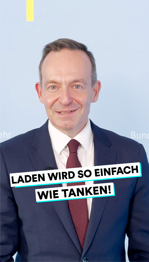 Bundesminister Volker Wissing Bundesminister Volker Wissing