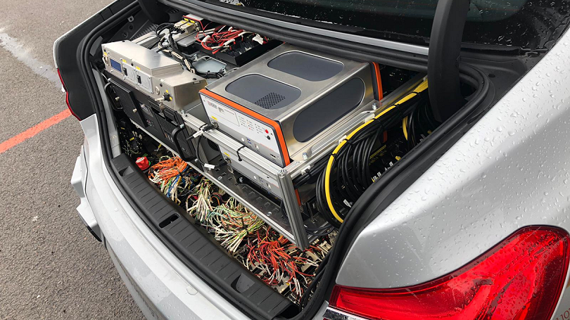 Computer in a trunk Computer in a trunk