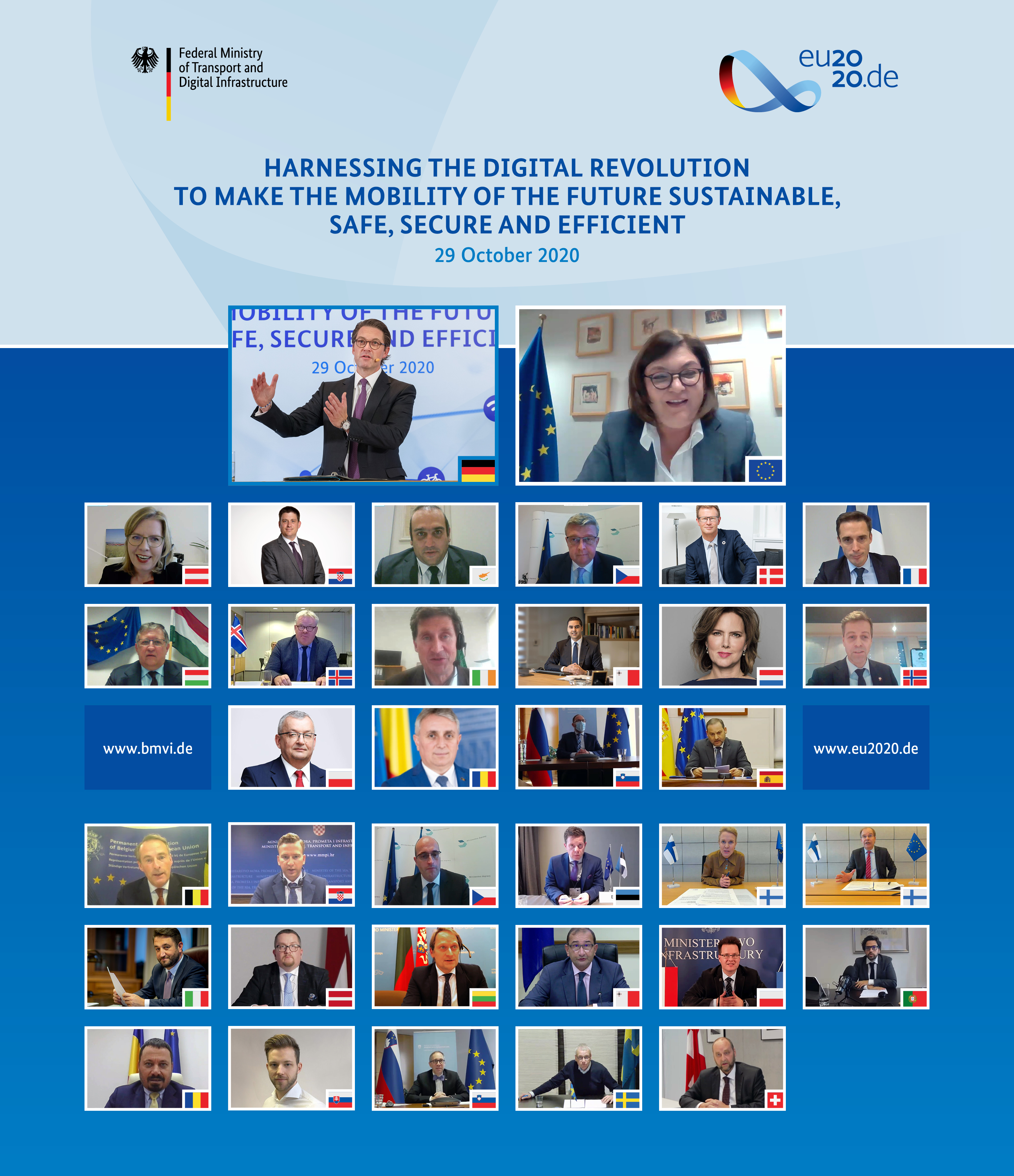 "Harnessing the digital revolution to make the mobility of the future sustainable, safe, secure and efficient" "Harnessing the digital revolution to make the mobility of the future sustainable, safe, secure and efficient"