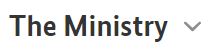Ministry Ministry
