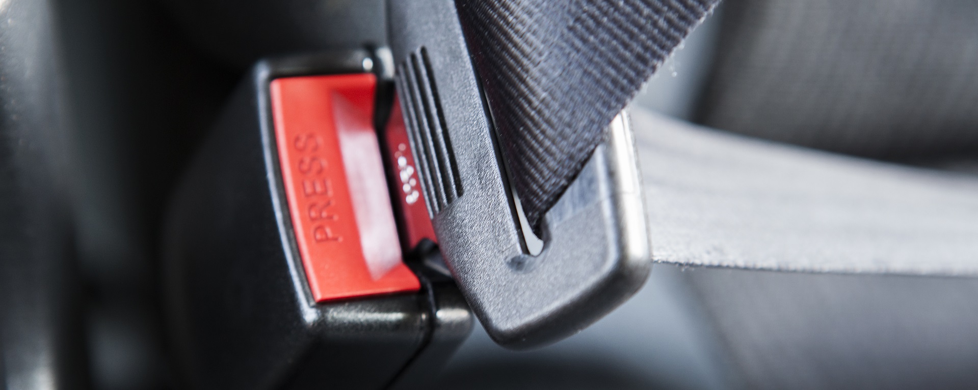 Safety belt in a car Safety belt in a car