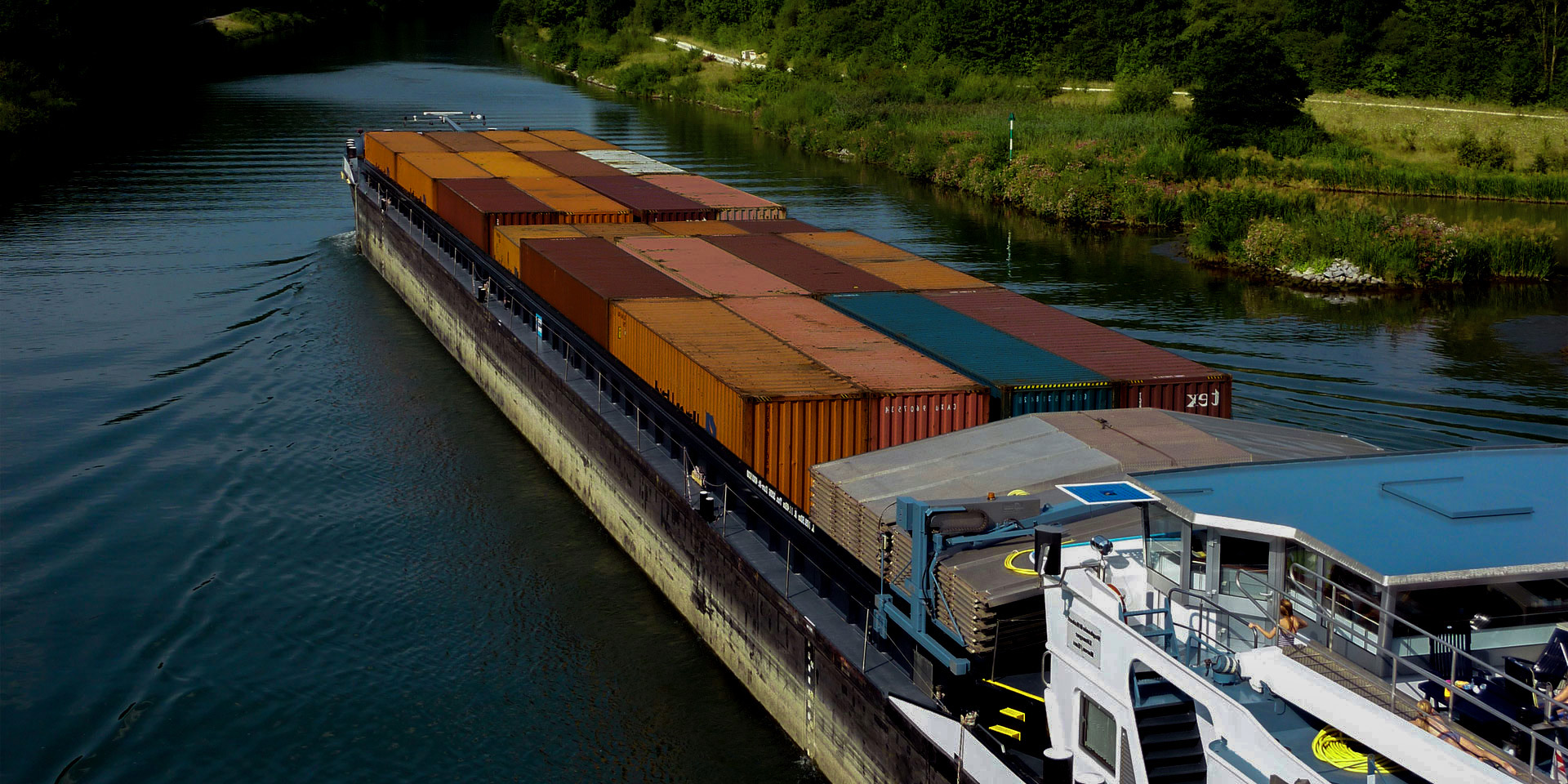 Germany’s waterways are important international transport routes. Source: Fotolia/Michael Rogner Germany’s waterways are important international transport routes. Source: Fotolia/Michael Rogner